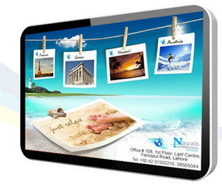 Ultra Slim 18,5 calowy Stand Alone digital signage LCD / ekran LCD wyświetlające reklamy lotniska