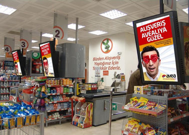 LCD detaliczny cyfrowe monitory signage do centrum handlowego i supermarketów