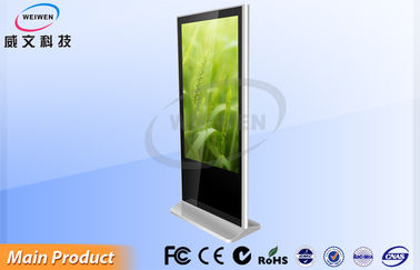 Anti Glare Wireless Network HD LCD cyfrowy kiosk Floor Stand wysokiej jasności