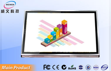Ekran Szybka reakcja Stojące dotykowy monitor LCD Digital Signage Kiosk HDMI / DVI / VGA