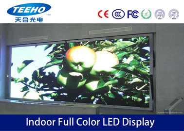 Wynajem Full Color kryty Reklama LED ekranowego 1R1G1B P7.62, 1000Hz
