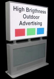 Dostosowane Outdoor Digital Signage Case Stojące dla rozjaśnienia ekranu LED