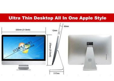 18,5-calowy ultra slim desktop All In One komputer z WiFi, kamery HD, Kierowca DVD