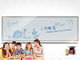 1400x4000mm studenckie Dry Erase Tablice szkolne z aluminiową ramą Magnetic powierzchni