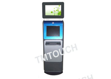 Podwójny wyświetlacz dotykowy ekran LCD IR Kiosk znalezienie drogi na lotnisko Zameldowanie