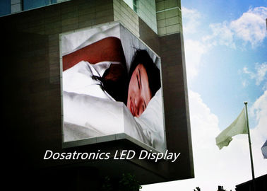 Montaż naścienny / Wiszący SMD 3 w 1 P10 Zewnętrzny ekran LED z kartą graficzną DVI