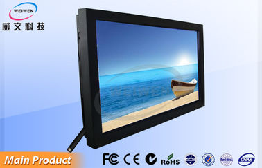 55 &quot;Czarny krajobrazu Android ścienny Digital Signage Z Wolnego Oprogramowania Lan Wifi 3G