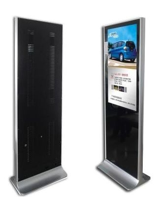 Podświetlenie Reklama Stand Alone Digital Signage, WMV DAT wideo Zegar 46 Inch