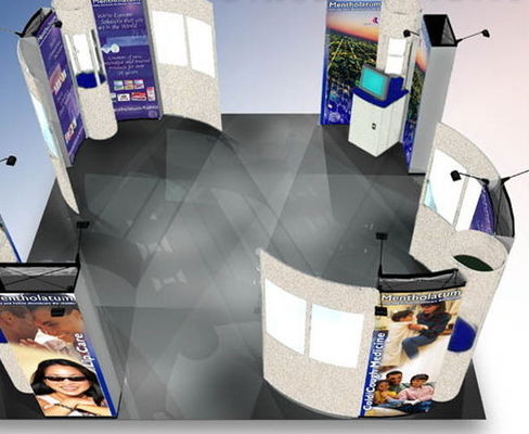 Niestandardowe Piętro detaliczny Stojąc Digital Signage / Metal Półki