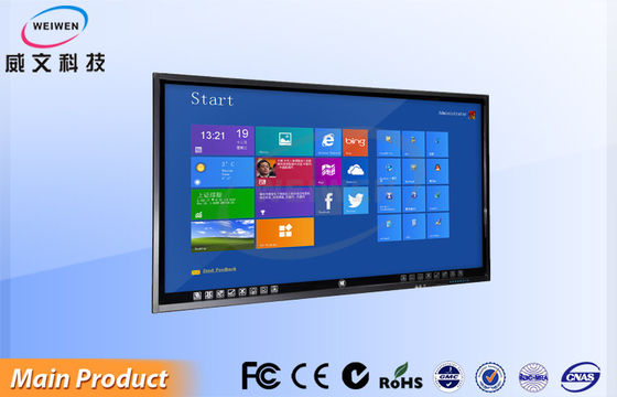 Przedszkole / Szkoła Interaktywna All In One PC dotykowym pyłoszczelna 65inch ścienny