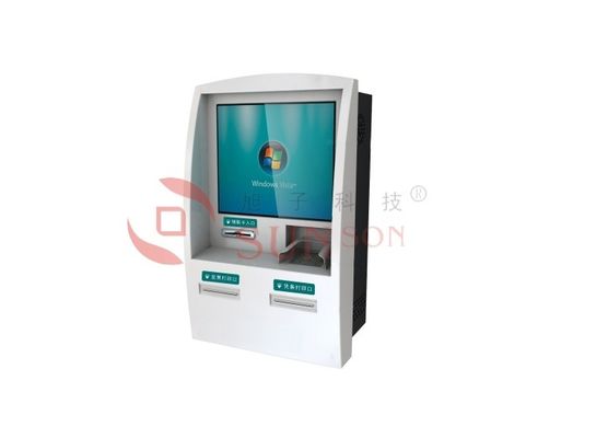 Ekran dotykowy Banku Credit Card monitor Kiosk wtih PCI 3.0 EPP 80MM / 60MM drukarki