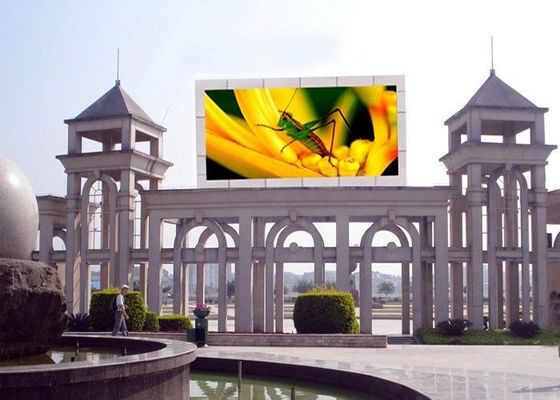 Synchroniczne SMD p16 outdoor led wyświetlacz Szeroki kąt widzenia prowadzonej pokładzie reklamy