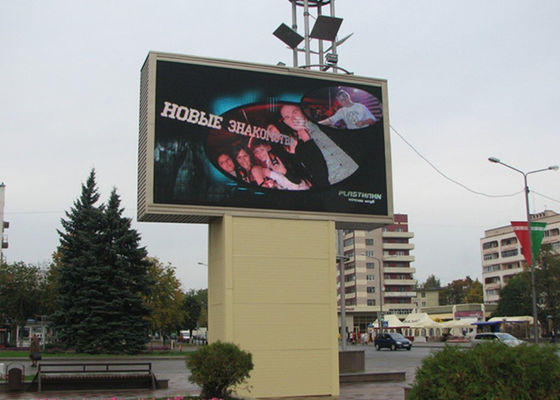 Wysoka rozdzielczość pikseli 12mm diodami LED płyta wyświetlacza ze statycznym 1R1G1B napędowego