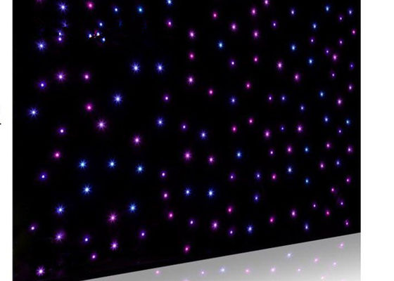 RGBW LED christamas Gwiazda szmatkę mgnieniu lekki, elastyczny ekran LED