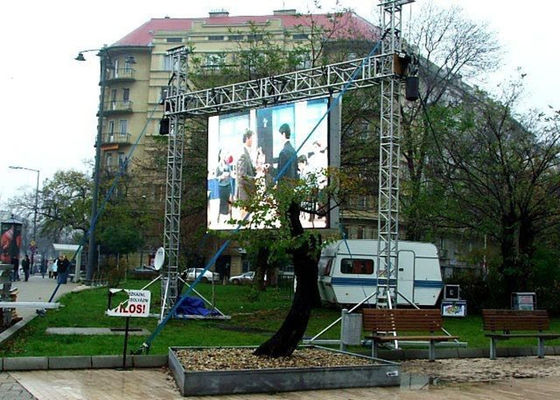 P6 kryty kolorowym ekranem dla niemowlęcia 2R1G1B HD LED wyświetlacz LED aluminium