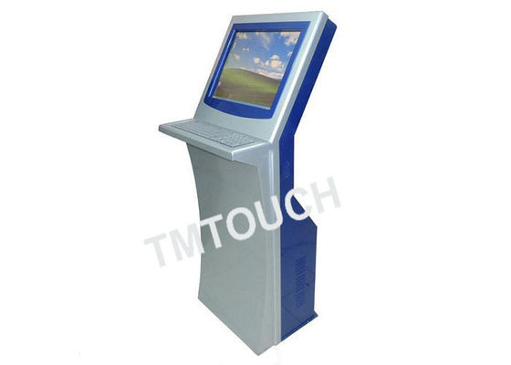 Stalowy klawiatura znalezienie drogi Kiosk