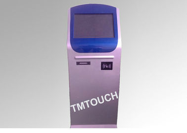 Wzniesiony klienta Interactive Information Kiosk Wielofunkcyjny czytnik kart z drukarką termiczną