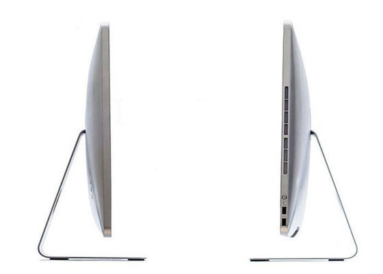 18.5inch Ultra slim desktop all-in-one komputer z bezprzewodową WiFi, kamery HD DVD i sterownikiem