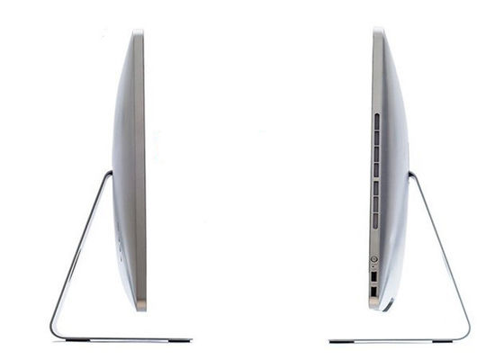 18,5-calowy ultra slim desktop All In One komputer z WiFi, kamery HD, Kierowca DVD