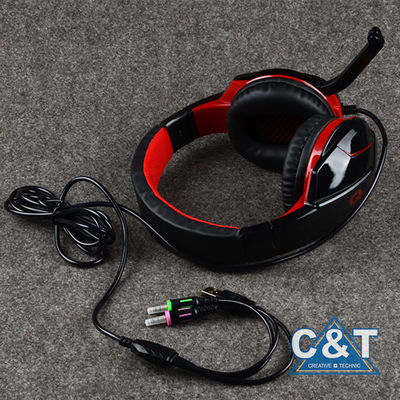 Gaming Headset i słuchawki, zestaw słuchawkowy 3.5mm Volume Control Computer
